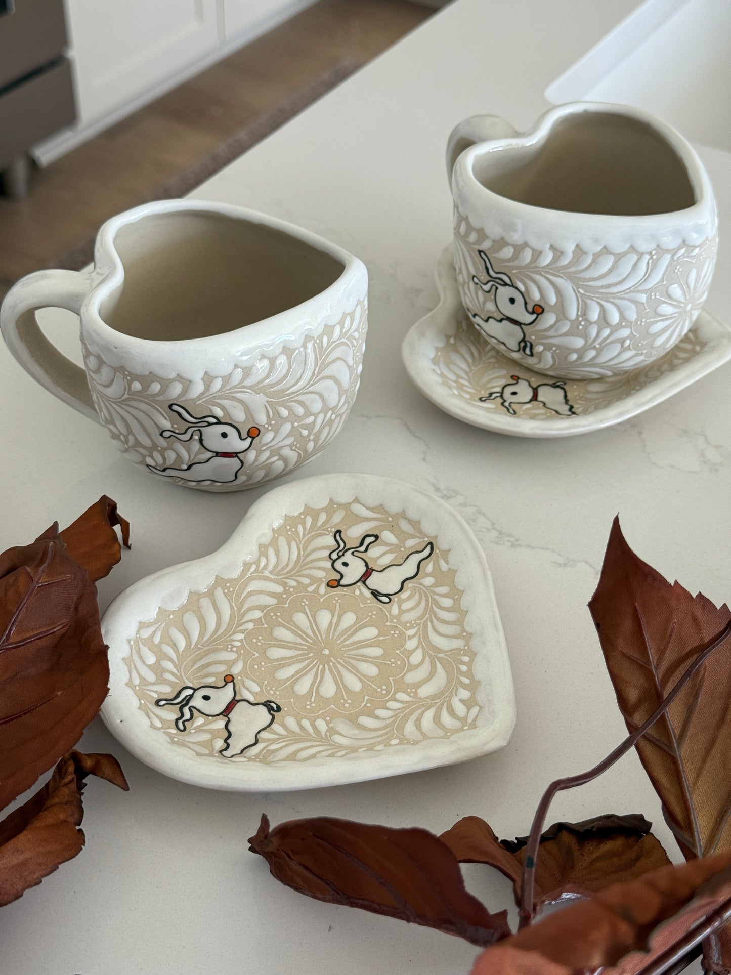 Talavera Zero Mug & Plate - WHITE | PRE-ORDER