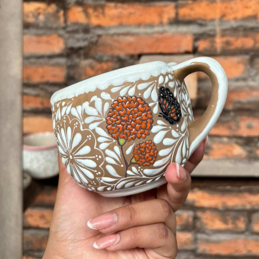Susurro de Cempasúchil Mug & Plate | PRE_ORDER