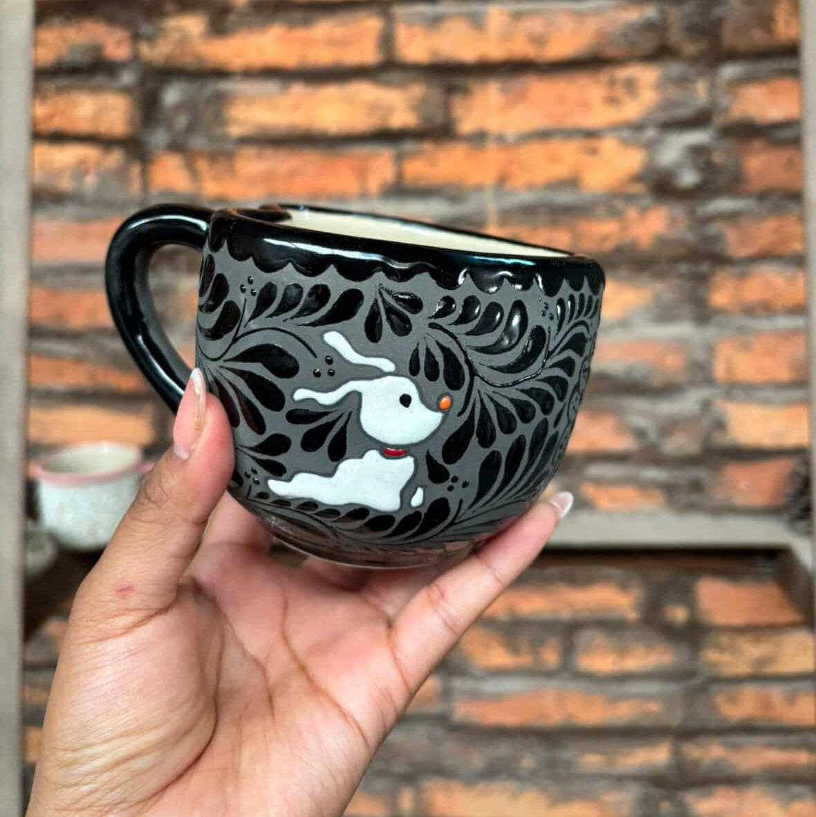 Talavera Zero Mug & Plate - BLACK | PRE-ORDER
