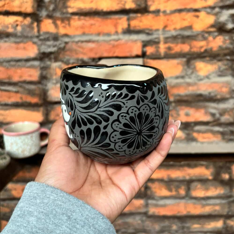 Talavera Zero Mug & Plate - BLACK | PRE-ORDER